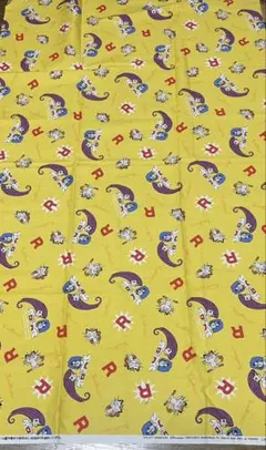 ポケットモンスター　ロケット団　はぎれ　生地　布