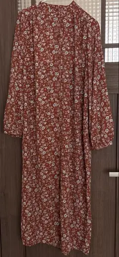 【美品】アーバンリサーチ　羽織　花柄ワンピース　Fサイズ表記　2Ｌ〜3Ｌ向け