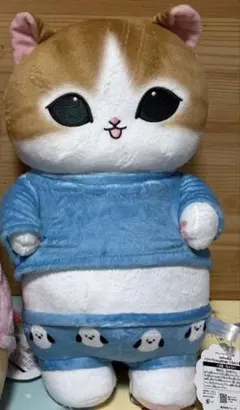 モフサンド　うさにゃん　パジャマにゃん　BIGぬいぐるみ