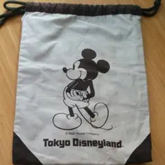 大幅値下げ【レア】昭和レトロ　ミッキー　巾着　ディズニーランド