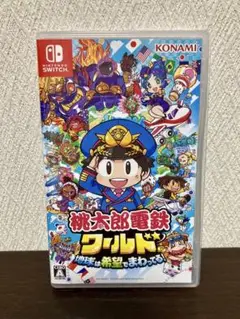 【美品】Nintendo Switch桃太郎電鉄ワールド 地球は希望でまわってる