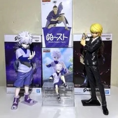 美品‼️HUNTER×HUNTER フィギュア キルア クラピカ ノブナガ 4点