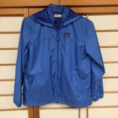 MIKI HOUSE 青 ジャケット 140 シャカシャカ　ヤッケのサムネイル