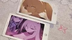 ブルーアーカイブ 未開封 当選 事前登録 ポストカード アビドス高等