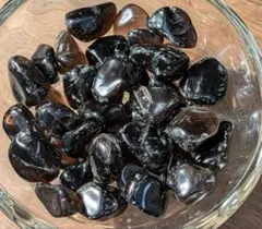 最強の魔除けモリオン黒水晶大粒さざれ石100g浄化用