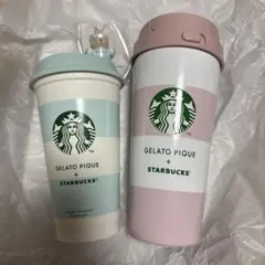 スタバ　ジェラピケ　TOGOボトル ソフトピンク