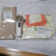 ハッピちゃん 保冷バッグ 折りたたみ傘カバー ハンディファン セット