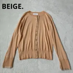 BEIGE ベイジ　カーディガン　オンワード.のサムネイル