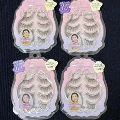 ミッシュブルーミン　つけまつ毛　アイラッシュ NO.12 4個セットのサムネイル