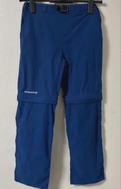 mont-bell O.D.パンツ ライト コンバーチブル Kid's ブルー