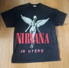 NIRVANA IN UTERO Tシャツ ダークグレー