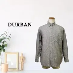 zG1864【L】DURBAN シャツ ボタンダウン ストライプ 長袖 ビジネスのサムネイル