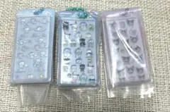 サンリオ　ボンボンドロップミニチュアチャーム　ガチャ　3点セット