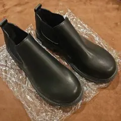 未使用　ブーツ　ブラック