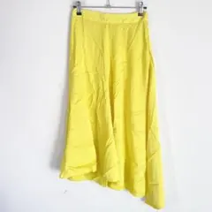 Urban Outfitters アシンメトリー スカート XS イエロー 派手