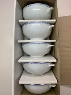 ナルミ❗️スープカップ❗️皿付き❗️シルキーホワイト❗️幅10㎝×高
