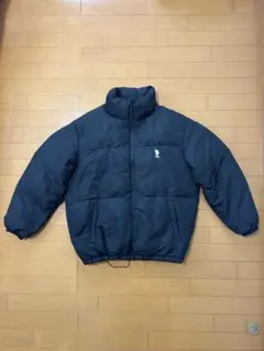 U.S. POLO ASSN. ブラックダウンジャケット Sサイズ