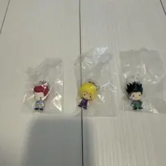 HUNTER × HUNTER めじるしアクセサリー　ゴン　クラピカ　ヒソカ