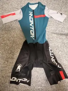 Monton サイクルジャージ 長袖 ロードバイク アジアLサイズ - メルカリ