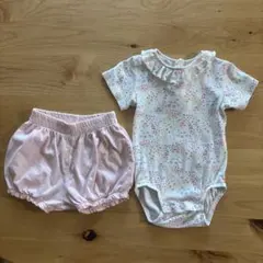 H&M ベビー ロンパース ブルマ セット 80cmのサムネイル