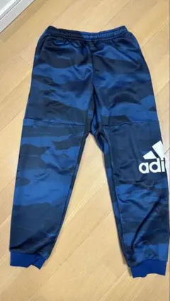 adidas Climalite ネイビー迷彩ジャージパンツ