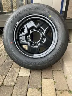 ジムニーノマドブリジストンH/L 15インチ タイヤホイール背面タイヤ