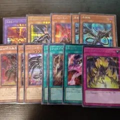 遊戯王　真紅眼　デッキパーツ　シークレット