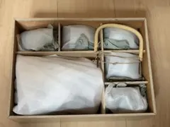 有田焼 花柄急須、湯呑み5個セット