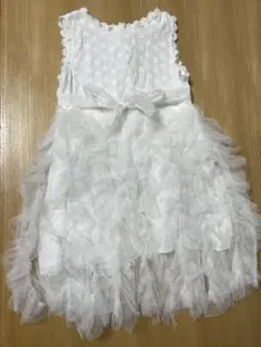 キッズドレス（100〜110センチ）白色