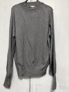 美品★テチチ ボリュームスリーブニット グレー Te chichi