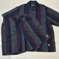 Kith セットアップ シアサッカー ストライプ 半袖シャツ ショートパンツのサムネイル