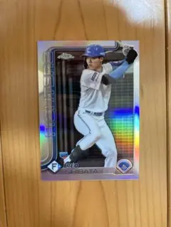 topps chrome npb 2025 柴田獅子