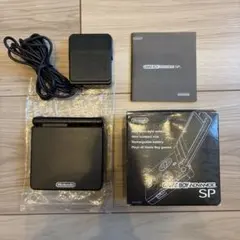 【同梱物あり】ゲームボーイアドバンスSP オニキスブラック 本体
