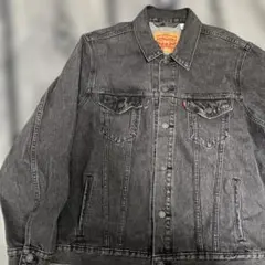 リーバイス ブラック　デニムジャケット　ビンテージモデル　VINTAGEFIT