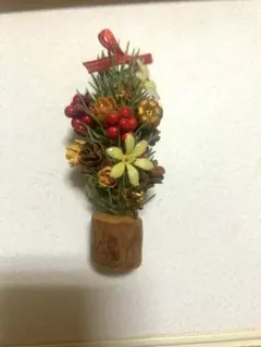 クリスマスツリー　置き物