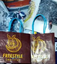 嵐大野智フリースタイルクリアファイル智のカレーパン屋さんバッグセット