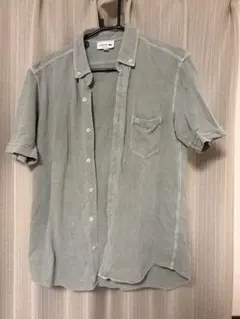 LACOSTE 半袖シャツ グレー US M