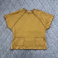 pairmanon ポケット付き 配色メローTシャツ
