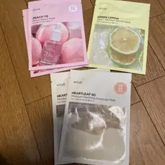 アヌア　Anua シートマスク 3種セット 5枚　パック