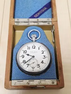 C10A 希少 セイコー 懐中時計 美品 9119-0030 手巻 稼働品