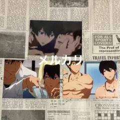 劇場版 映画Free! 色紙 七瀬遙 橘真琴 松岡凛 山崎宗介 セット - メルカリ