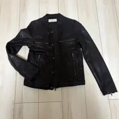 Journal Standard 本革レザージャケット　ブラック　XS