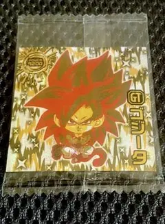 ドラゴンボール超戦士シールウエハース超2 ゴジータ　シークレット　新品未開封
