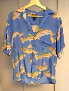 patagonia　パタロハ　2005　Limited　トラウト　Mサイズ 2025年最新】パタゴニア パタロハ トラウト柄の人気アイテム