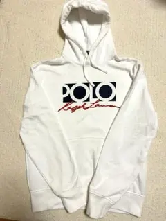 ラルフローレン　白裏起毛パーカー