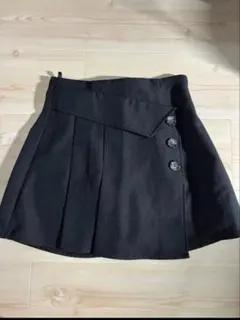 プリーツスカート Lサイズ ボタン付き