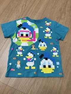 ディズニー公式☆120㎝ ドナルドダック 半袖Tシャツ