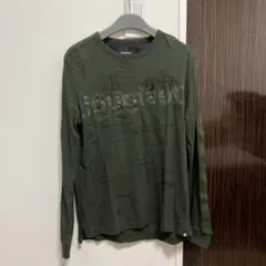 【未使用に近い】DESIGUAL デシグアル ロングTシャツ ミリタリーカーキのサムネイル