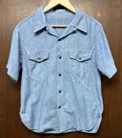 butcher products シャンブレーシャツ半袖15 atlast&co butcher products シャンブレーシャツ半袖15 atlast&co - メルカリ