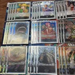 원피스 カード 黒ルッチ 完成デッキ